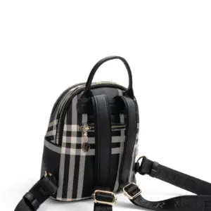 Дамска чанта Silver&Polo черно каре