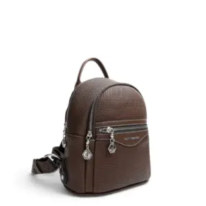 Дамска раница Silver&Polo – тъмно кафява