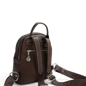 SP983 Kadın Sırt Çantası Petek Kahve - Kahve SP983-M86 3 Дамска раница Silver&Polo – тъмно кафява