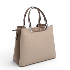 Дамска чанта SILVER&POLO Bej Latte от фолирана еко кожа