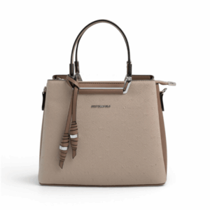 Дамска чанта SILVER&POLO Bej Latte от фолирана еко кожа