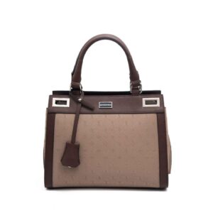Дамска чанта SILVER&POLO визон кафе от еко кожа