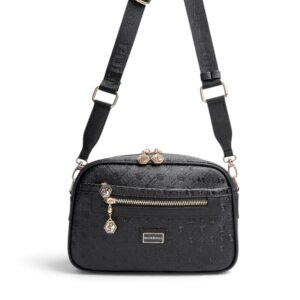 Черна дамска чанта Silver&Polo SP1297 от еко кожа с регулируема презрамка и елегантен дизайн