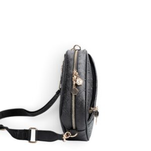 Черна дамска чанта Silver&Polo SP1297 от еко кожа с регулируема презрамка и елегантен дизайн