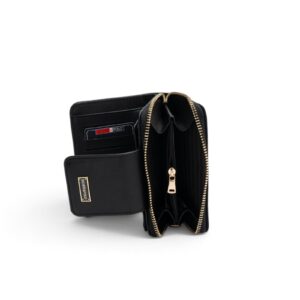SP935 Kadın Cüzdan & Kartlık Süet Siyah - Siyah SP935-M12 5