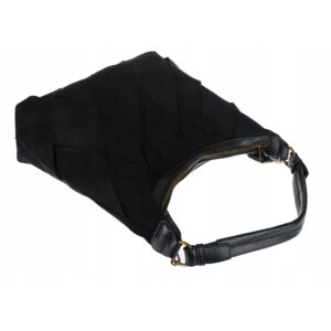 Дамска чанта на райета Paolo Bags черна 3 Дамска чанта на райета Paolo Bags